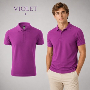 Tricou Polo Pique Bărbați Malfini – Casual & Office, 38 Culori,65% Bumbac S-5XL - Img 48