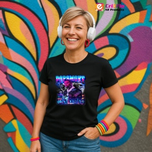 Tricou Pop Smoke - City Night, muzica R&B, Dama | Barbat | Copii, Culoare Negru - Img 13
