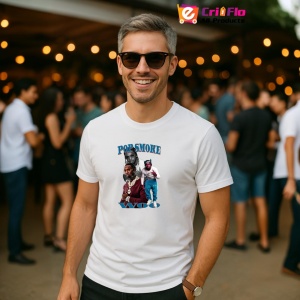 Tricou Pop Smoke - WOO Collage, muzica POP, Dama | Barbat | Copii - Img 3