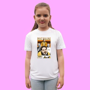 Tricou Post Malone - Yellow Mood, muzica POP, Dama | Barbat | Copii - Img 2