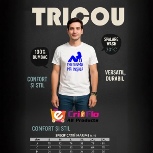Tricou prietena ta ma insala mesaj ironic, Copii | Dama | Barbat - Img 5