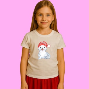 Tricou Pui De Cervide Maro, din bumbac 100%, tricou alb, Copii | Dama | Barbat - Img 3