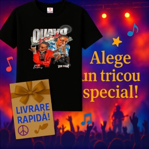 Tricou Quavo, muzica POP, Dama | Barbat | Copii, Culoare Negru - Img 15