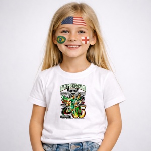 Tricou Ramy Bensebaini Algeria World Cup Fifa 2026, din bumbac 100%, tricou alb, Copii | Dama | Barbat - Img 2