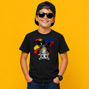 Tricou Rapper Underground Boombox Dark Urban Aesthetic Street Art, din bumbac 100%, tricou negru, Copii | Dama | Barbat - Img 3