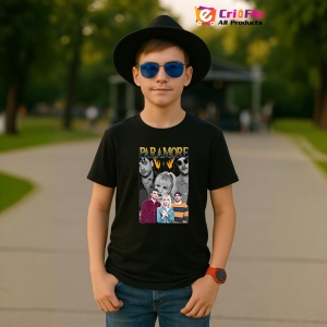 Tricou Rihanna - Crowned Look, muzica Rap, Dama | Barbat | Copii, Culoare Negru - Img 6
