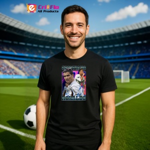 Tricou Ronaldo Real Madrid Celebration Goal - Copii | Dama | Barbat - Img 12