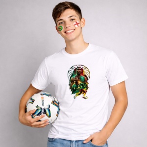Tricou Samuel Eto O Cameroon World Cup Fifa 2026, din bumbac 100%, tricou alb, Copii | Dama | Barbat - Img 3