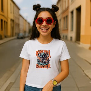 Tricou Scheletul raufacator - Copii | Dama | Barbat - Img 3