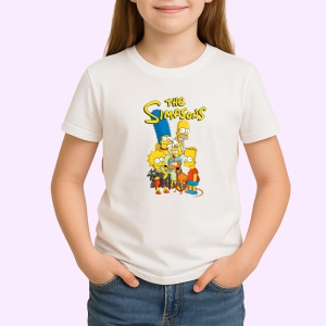 Tricou simpson familia galbena din springfield in aventuri zilnice, Copii | Dama | Barbat
