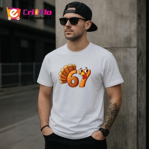 Tricou SIX SEVEN 67 Curcan Simplu, din bumbac 100%, tricou alb, Copii | Dama | Barbat