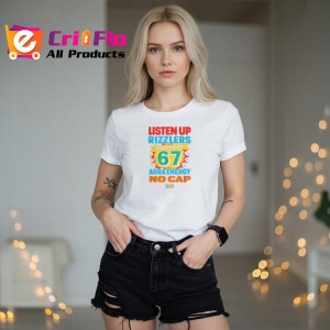 Tricou SIX SEVEN 67 Energie Maxima Fara Limita, din bumbac 100%, tricou alb, Copii | Dama | Barbat - Img 3