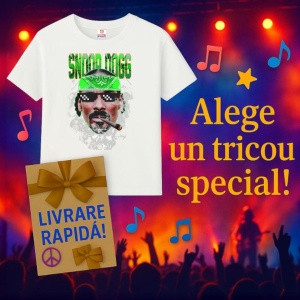 Tricou Snoop Dogg - Cigar Meme Style, muzica Rap / Emo Rap, Dama | Barbat | Copii - Img 6