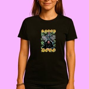 Tricou Snoop Dogg - Multiple Portraits, muzica Rock (Heavy Metal), Dama | Barbat | Copii, Culoare Negru - Img 3