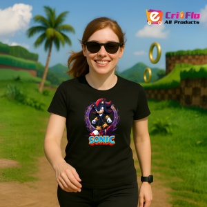 Tricou Sonic Shadow - Maestrul Inelelor Copii | Dama | Barbat - Img 12