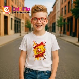 Tricou Spain Steag Splash Art, Copii | Dama | Barbat - Img 7