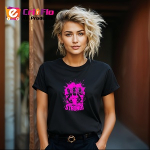 Tricou Strong Fete Fitness Roz, Copii | Dama | Barbat, culoare negru