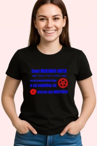 Tricou sunt mecanic auto ca sa economisim timp o sa stabilim ca mereu am dreptate mesaj glumet, Copii | Dama | Barbat , tricou negru - Img 2