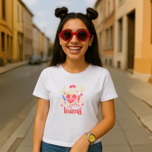 Tricou Sunt o asistenta, o opera pentru inima(1) - Copii | Dama | Barbat - Img 6