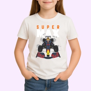 Tricou Super Formula Masina Monopost Red Bull Arta Digitala Formula 1, Copii | Dama | Barbat - Img 3