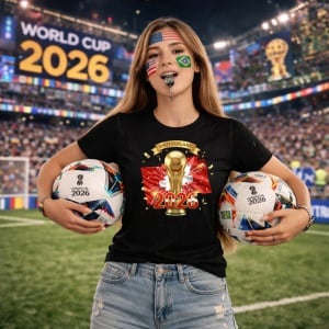 Tricou Switzerland World Cup 2026 Fifa V2, din bumbac 100%, tricou negru, Copii | Dama | Barbat - Img 9