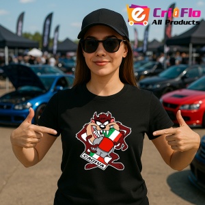 Tricou Tazz Cu Logo Cagiva | Unisex Dama si Barbat