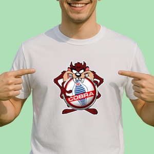 Tricou Tazz Cu Logo Cobra | Unisex Dama si Barbat