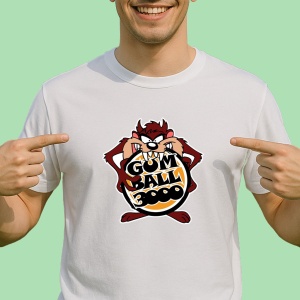 Tricou Tazz Cu Logo Gum Ball 3000 | Unisex Dama si Barbat