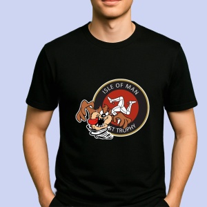 Tricou Tazz Vartej Cu Logo Isle Of Man 2 | Unisex Dama si Barbat