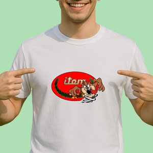 Tricou Tazz Vartej Cu Logo Itam | Unisex Dama si Barbat