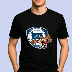 Tricou Tazz Vartej Cu Logo Lancia 2 | Unisex Dama si Barbat
