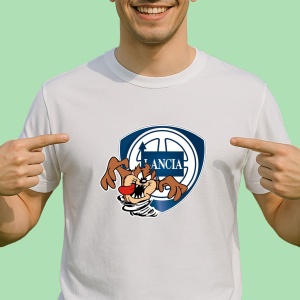Tricou Tazz Vartej Cu Logo Lancia | Unisex Dama si Barbat
