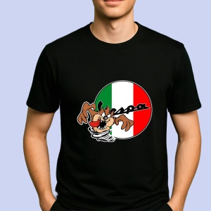 Tricou Tazz Vartej Cu Logo Vespa | Unisex Dama si Barbat