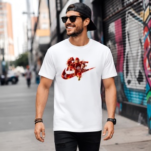 Tricou The Flash Erou Viteza Rosu Logo Urban Paint Splash Design, din bumbac 100% Copii | Dama | Barbat - Img 5