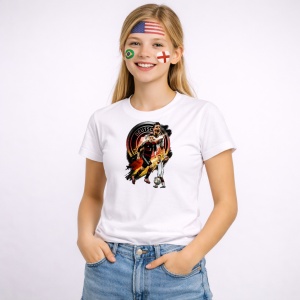 Tricou Thomas Muller Germany World Cup Fifa 2026 V9, din bumbac 100%, tricou alb, Copii | Dama | Barbat - Img 3