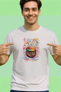 Tricou Tobosar Tribal Energie Culoare, Copii | Dama | Barbat, culoare negru - Img 3