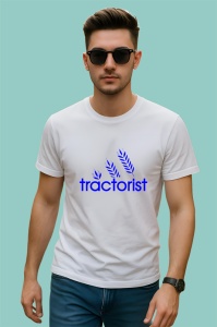 Tricou Tractorist logo stilizat, Copii | Dama | Barbat - Img 2