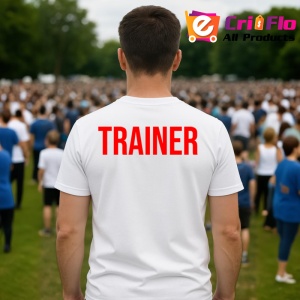 Tricou TRAINER, Personalizat | Unisex Dama si Barbat - Img 4