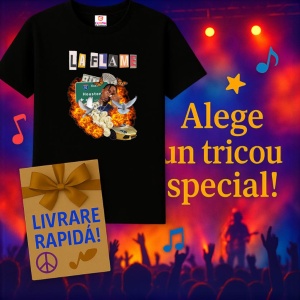 Tricou Travis Scott - La Flame si foc, muzica Hip-Hop / Punk Rap / Trap Metal, Dama | Barbat | Copii, Culoare Negru - Img 7