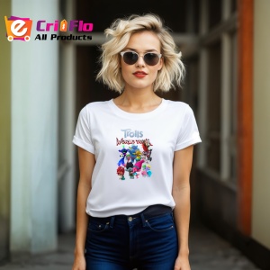 Tricou Trolls personaje colorate si muzicale intr o lume plina de veselie, Copii | Dama | Barbat - Img 11