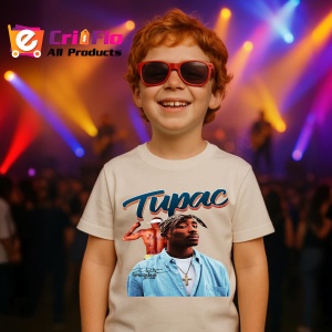 Tricou Tupac Blue Shirt, muzica POP, Dama | Barbat | Copii - Img 14