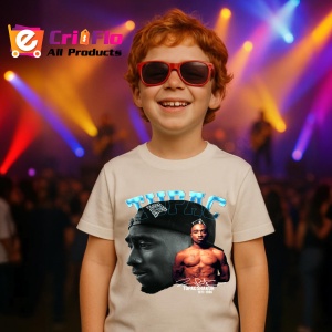 Tricou Tupac classic B&W profile, muzica Pop Rock, Dama | Barbat | Copii - Img 14