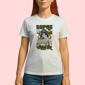 Tricou Tupac GTA Crown, muzica Rap, Dama | Barbat | Copii