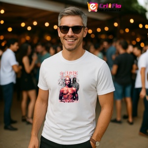 Tricou Tupac Red Text 2Pac, muzica Nu Metal, Dama | Barbat | Copii - Img 3