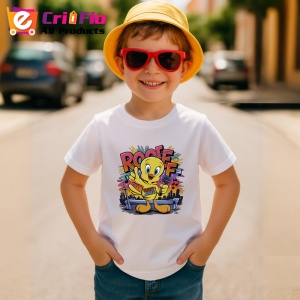 Tricou Tweety rooff freestyle microfon pe scena urbana Copii | Dama | Barbat Barbat - Img 13