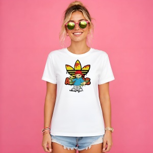 Tricou Underground Graffiti Kid Yellow Black Urban Street Culture, din bumbac 100% Copii | Dama | Barbat - Img 3