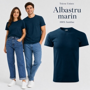Tricou Unisex Damă / Bărbat Heavy New 137 – 100% Bumbac, Guler Rotund, 200 g/m², XS–5XL - Img 14