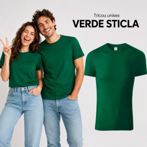 Tricou Unisex Damă și Bărbat model simplu tip Tommy - Img 31