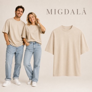 Tricou unisex oversize damă și bărbat Malfini Stage 812, model larg și lejer, 100% bumbac - Img 14