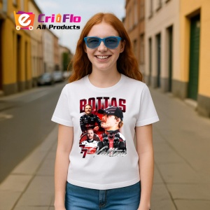 Tricou Valtteri Bottas Portret Masina Echipa Alfa Romeo Formula 1, Copii | Dama | Barbat - Img 7